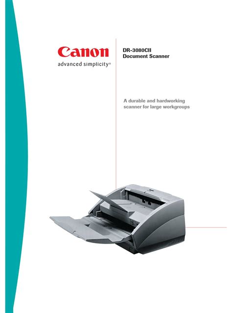Canon dr 3080cii scanner service manual. - Ocp building internet applications i ii exam guide.