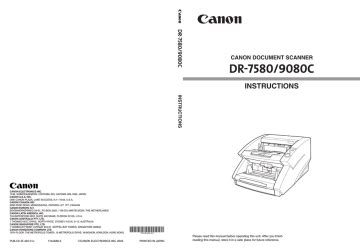 Canon dr 6080 and dr 9080c document scanner service manual. - Het ziekenfonds, waar ligt de grens?.