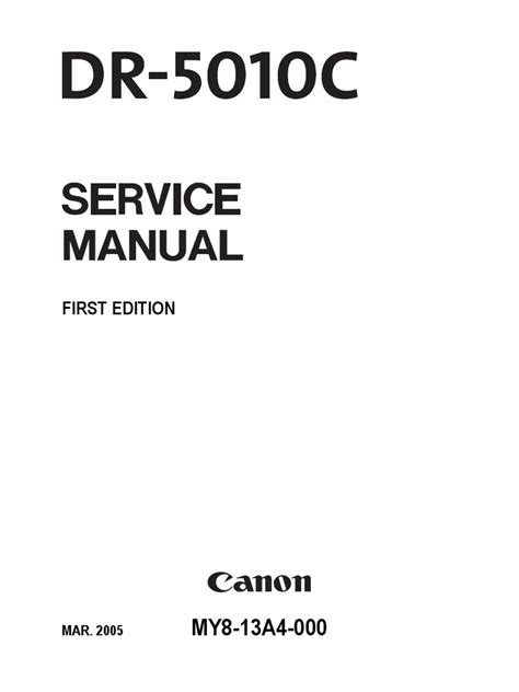 Canon dr5010c service handbuch und teilekatalog. - The little seagull handbook with exercises answers.