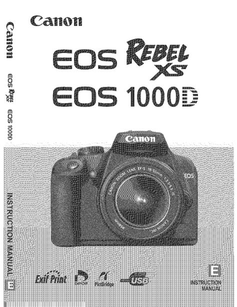 Canon eos rebel x 35mm user manual. - Guía de tiempos de instalación eléctrica luckins.