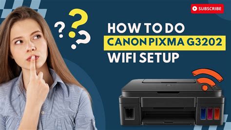 Description Learn how to connect the PIXMA G3200 to a wireless network so you can print or scan wirelessly from a Mac. Solution Follow the steps below to ….