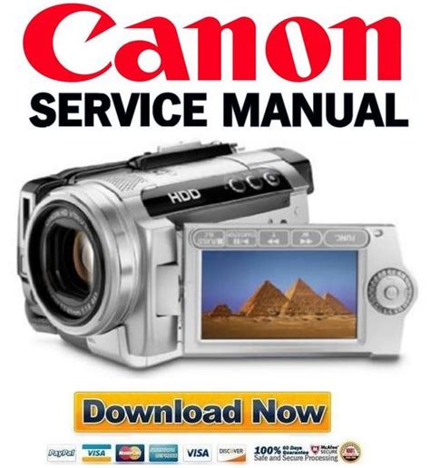 Canon hg10 hg10e pal service manual repair guide. - Minn kota riptide 40 service handbuch.