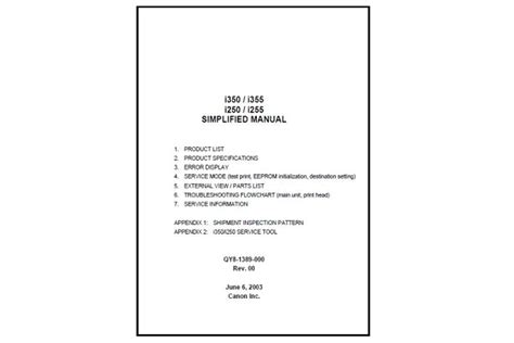Canon i350 i355 i250 i255 simplified manual. - Owners manual for a 757c backhoe attachment.