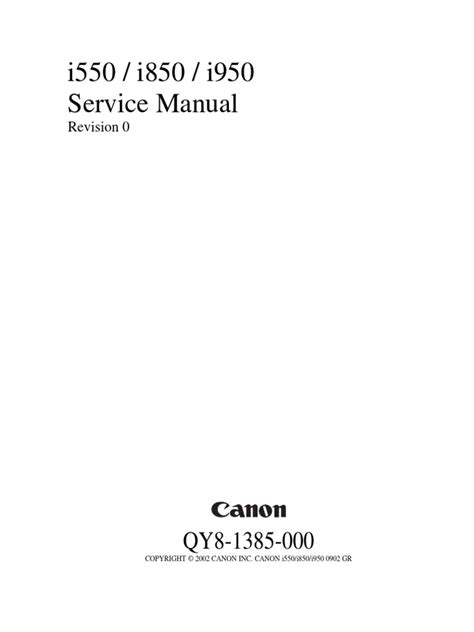 Canon i550 i850 i950 service manual. - Bear grylls priorities of survival guide.