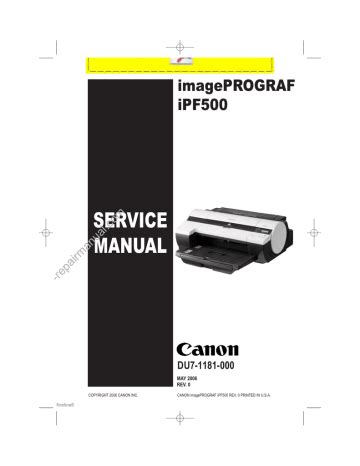 Canon imageprograf ipf500 service repair manual. - Immigration in the us my guide to us citizenship.