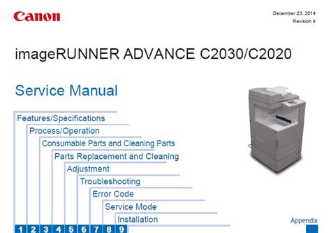 Canon imagerunner advance c2030 c2025 serie c2020 manual de servicio catálogo de piezas diagrama de circuito. - Epson stylus photo r3000 service manual.