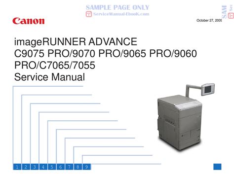 Canon imagerunner advance c9075 pro service and parts manual. - Contemporary logic design katz solution manual.