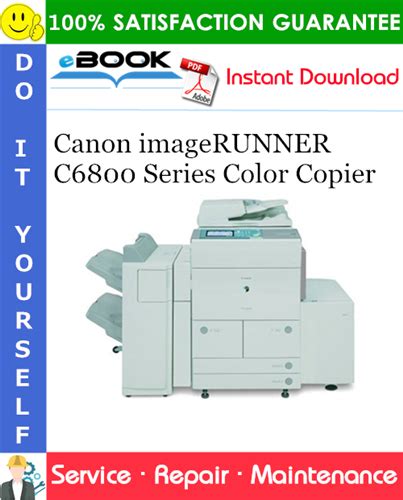 Canon imagerunner serie c6800 copiadora en color manual de reparación de servicio. - Business objects xi r3 designer guide.