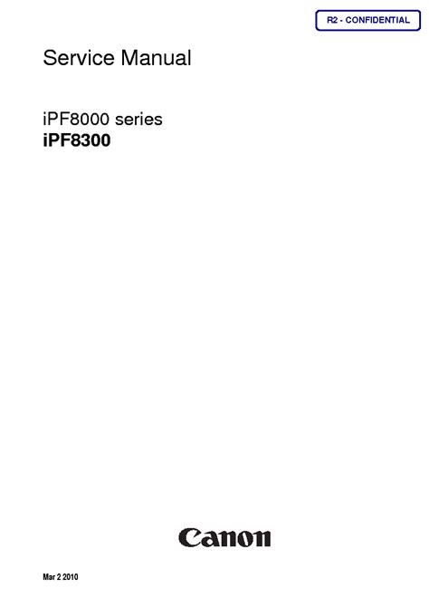 Canon ipf8000 ipf8300 series printer service repair manual. - Comercio exterior de bienes informaticos en america latina..