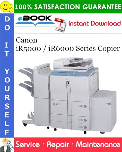 Canon ir5000 ir6000 copier service manual. - Parts and service manual copier canon ir1025n.