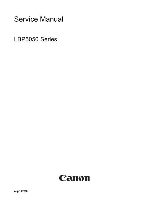 Canon lbp 5050 manual de servicio. - Service manual for clark forklift 25e.