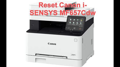 Canon mf657cdw admin password reset