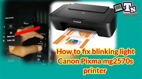 Canon mg2570 3 light blinking. Troubleshooting The Machine Cannot Be Powered On...