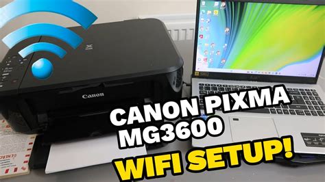 Canon mg3600 configurazione wifi. .  ...