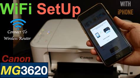 Canon mg3620 wifi setup. .  ...