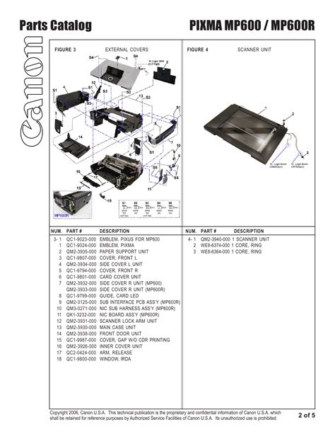 Canon mp600 mp600r service repair manual parts catalog. - Vw caravelle t5 service manual wiring.
