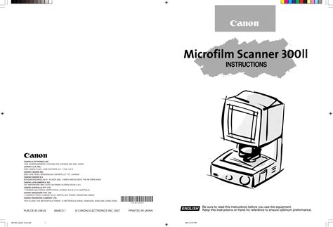 Canon ms300 microfilm scanner service repair manual. - 1992 gmc rally van vandura service manual.