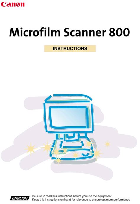 Canon ms800 microfilm scanner service repair manual. - Sabre au clair et pied au plancher.