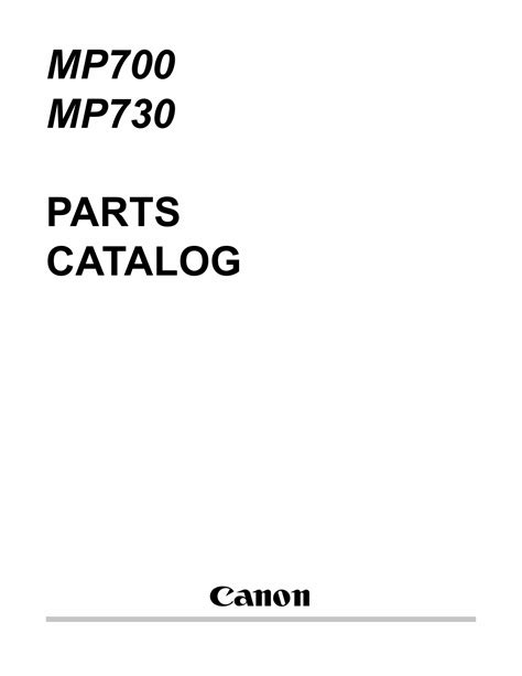 Canon multipass mp700 mp730 service manual repair manual. - Cambios estructurales y movimiento sindical en chile.