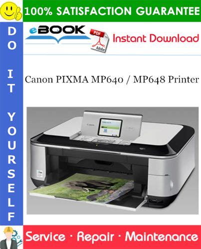 Canon pixma mp640 mp648 printer service repair manual. - Bose acoustic wave music system manual.