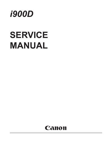 Canon pixus 900pd i900d i905d impresora manual de reparación de servicio. - Fundamentals of thermodynamics solution manual ebook.