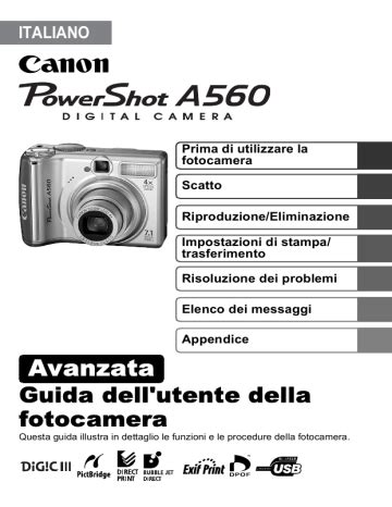Canon powershot a560 guida per l'utente base. - Operating system problems and solutions manual.