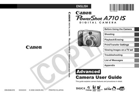 Canon powershot a710 is user manual. - The essential guide to doing research by zina o 39 leary.