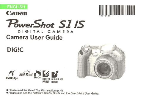Canon powershot s1 is original user guide instruction manual. - Ford manual de reparacin de expedicin.