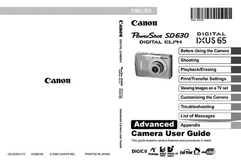 Canon powershot sd630 advanced user guide. - 2013 yamaha yfz450r x special edition atv service repair maintenance overhaul manual.