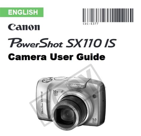 Canon powershot sx110 is user manual download. - Instituto geológico y minero de españa.