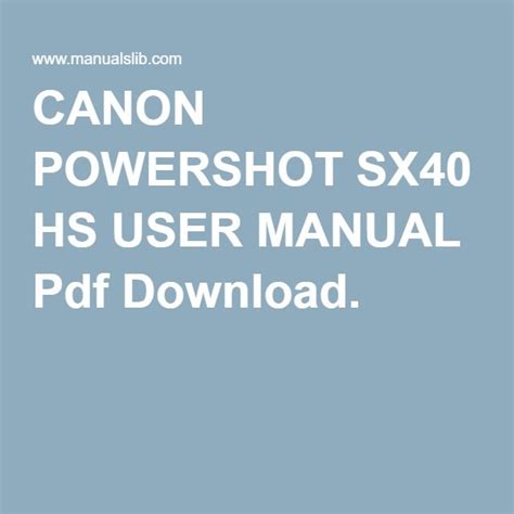 Canon powershot sx40 hs manual download. - Texas state vehicle inspection study guide.