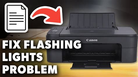 Canon printer alarm light flashing.  If that doesn't work, or for other persistent alternate fl...