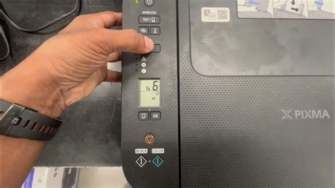 Canon ts3440 reset tool.  The network settings are initialized.  Continue ...