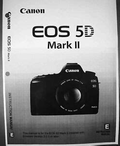 Canon user manual 5d mark ii. - Download komatsu pc270lc 6le hydraulic excavator service shop manual.