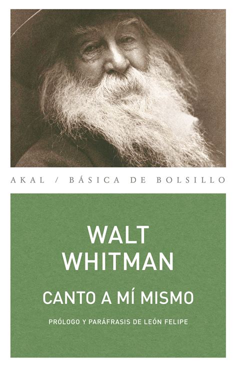 Canto a mí mismo de walt whitman. - Simplemente perfecto serie sintonias volumen 4 edición española.