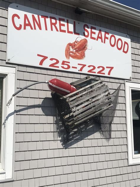 Address and Contact Information. Address: 235 Lewiston Rd #1, Topsham, ME 04086. Phone: (207) 725-7227. Website: http://cantrellseafood.com/ View on Map. Cantrell Seafood – Bringing Fresh Local Seafood To You. Call us today to hear about our menu of fresh Maine seafood and learn more about our seafood shipping options nationwide.. 