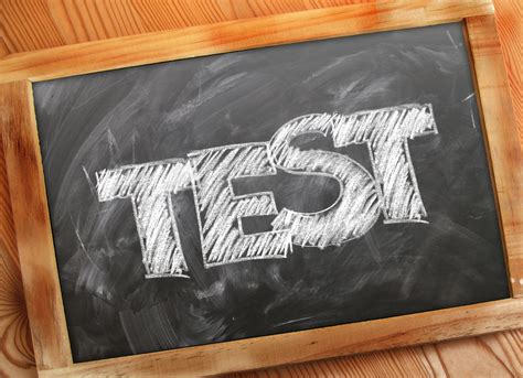 Canva Chalk Board With Test Handwriting Text All4Test