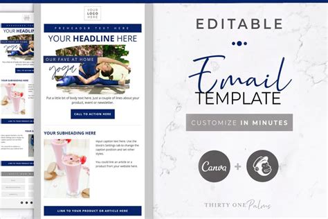 Canva Email Template