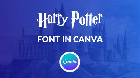 Canva Font Similar To Harry Potter - kyiaao.com