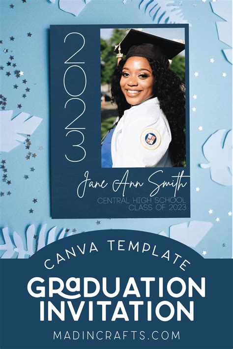 Canva Graduation Invitation Template