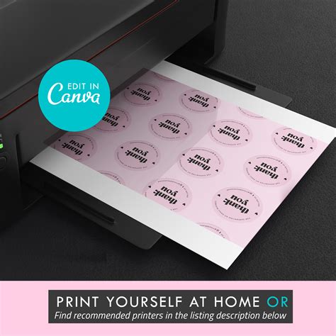 Canva Label Template