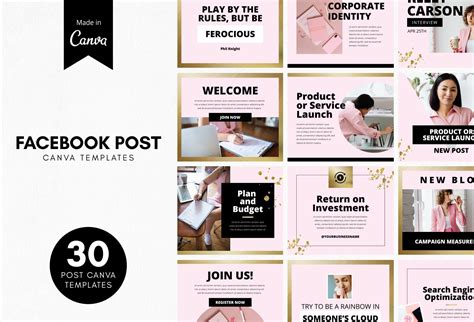 Canva facebook. .  ...