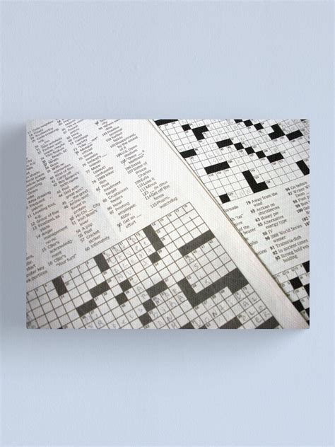 Canvas Covering Crossword Clue