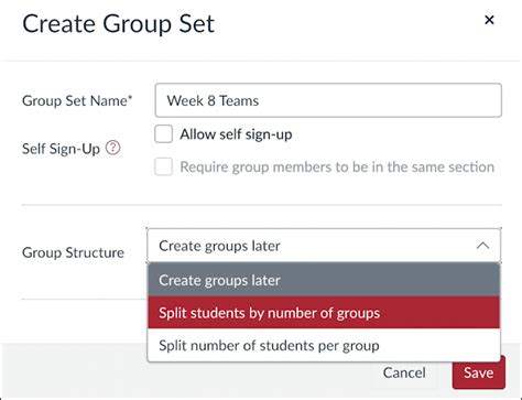 Canvas groups assignment.  When Assignment Groups are set up you can w...