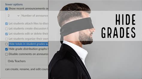 Canvas hide grades by default.  To How do I temporarily hide grades from students while I am g...