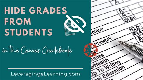 Canvas how to hide grades.  Liz & Annie explain how to customize your Canvas grade book...