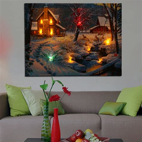 Canvas light. NIKKY HOME 16" x 12" Christmas LED Lighted Canvas Wall Art Prints Light Up Tree and Snow House Picture Winter Scene for Holiday Decor. 228. 100+ bought in past month. $1699. Typical: $23.19. FREE delivery Wed, Jan 10 on $35 of items shipped by Amazon. Or fastest delivery Mon, Jan 8. 