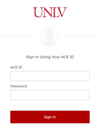 Remember. You need an ACE account to login. If you are having trouble logging in, contact the IT Help Desk via phone 702.895.0777 or email ithelp@unlv.edu.