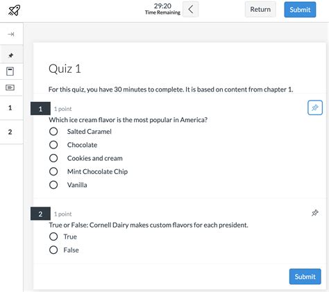 Canvas question groups.  Each student will get a specified number of questions, pulled from the...