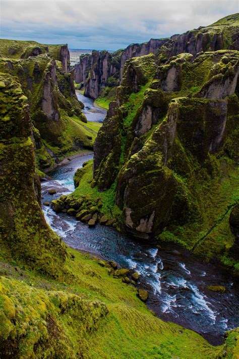 Canyons in iceland. Eldgja Canyon, part of the Katla volcanic system, is known as the “fire fissure” and is the largest volcanic canyon in the world. Formed by a catastrophic eruption in the 10th century, Eldgja is a testament to Iceland’s powerful volcanic landscape. The canyon stretches for about 40 kilometers, with walls reaching up to 150 meters in height. 